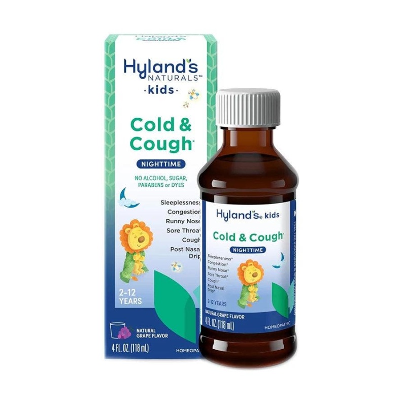 Hyland's Kids Grape Cold & Cough Nighttime 4 Fl. Oz