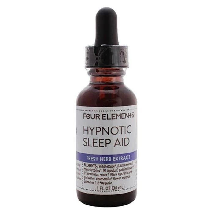 Four Elements Herbals Hypnotic Sleep Blend Herbal Tincture 1 Fl. Oz
