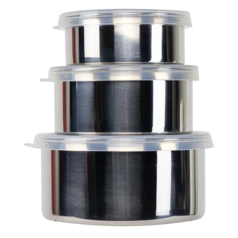 U-Konserve Round Nesting Container Trio - Set Of 3