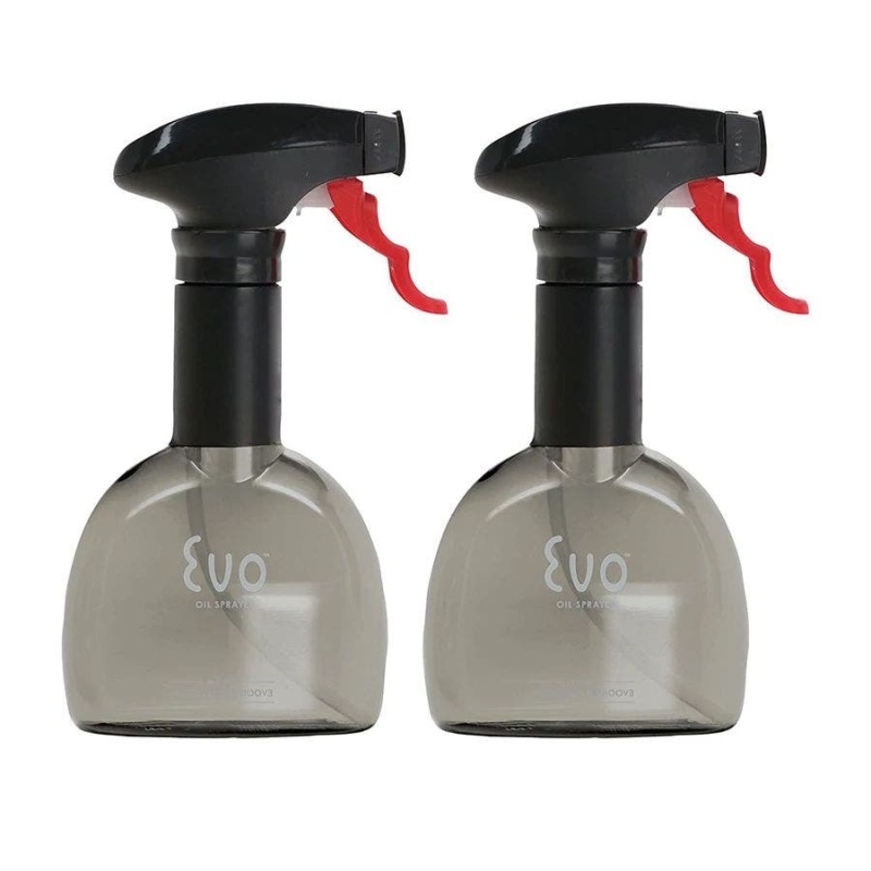Evo Charcoal Mini Oil Sprayer 8 Oz. Set Of 2