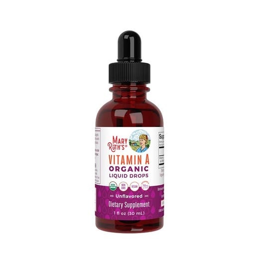 Mary Ruth's Organic Unflavored Vitamin A Liquid Drops 1 Fl. Oz