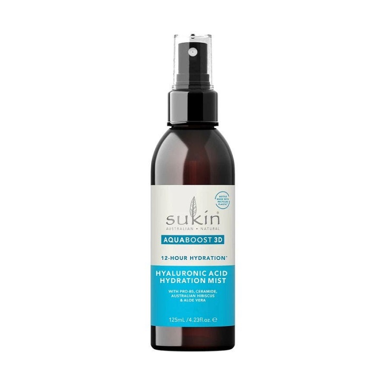 Sukin Aquaboost 3D Hydration Rescue Facial Mist 4.23 Fl. Oz