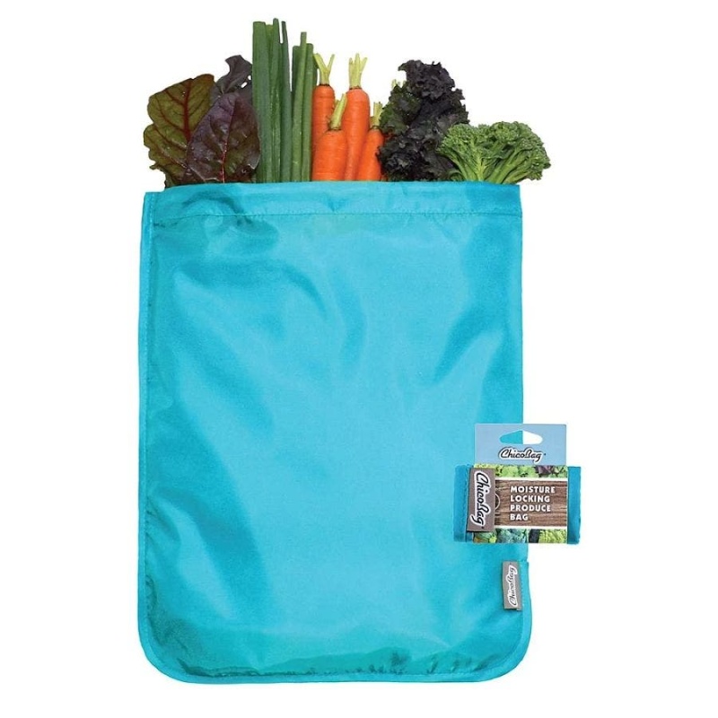 Chicobag Bachelor Button Moisture Lock Reusable Produce Bag 11.5 x 15