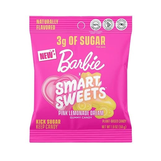 Smartsweets Barbie Pink Lemonade Dream Gummies - 1.8 Oz