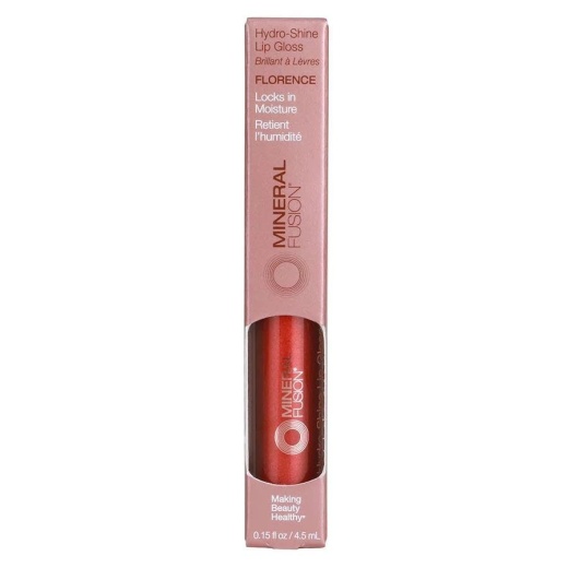Mineral Fusion Florence Hydro-Shine Lip Gloss - Bright Red