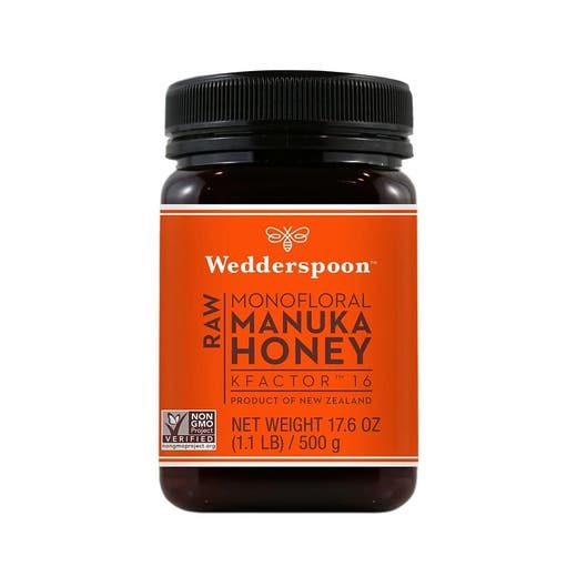 Wedderspoon Organic Manuka Kfactor 16 Honey 17.6 Oz. Jar