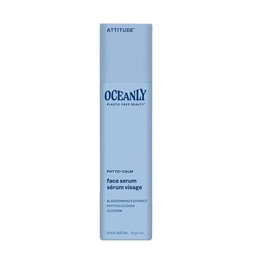 Attitude Oceanly Phyto Calm Soothing Solid Face Serum For Sensitive Skin - 1 Oz