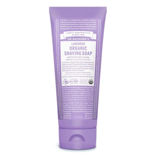 Dr. Bronner's Organic Lavender Shave Soap