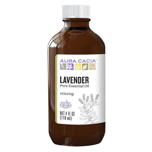 Aura Cacia Lavender Essential Oil 4 Fl. Oz - Pure Aromatherapy