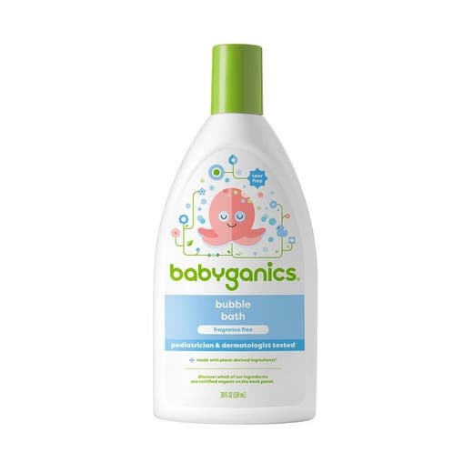 Babyganics Fragrance-Free Baby Bubble Bath - 20 Fl. Oz