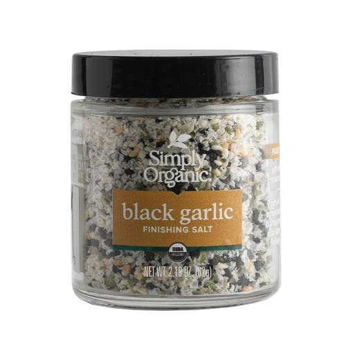 Simply Organic Black Garlic Finishing Salt - 2.19 Oz