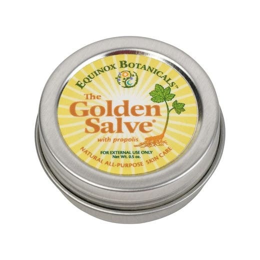 Equinox Botanicals Golden Healing Salve 0.25 Oz - Ultimate Skin Restoration