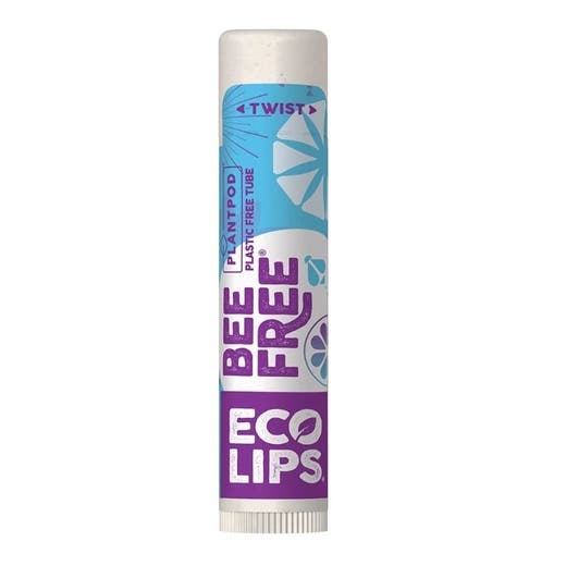 Eco Lips Unflavored Plant Pod Vegan Bee Free Lip Balm 0.15 Oz