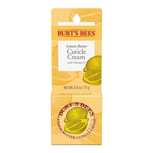 Burt's Bees Lemon Butter Cuticle Cream 0.6 Oz. - Natural Nail Nourishment