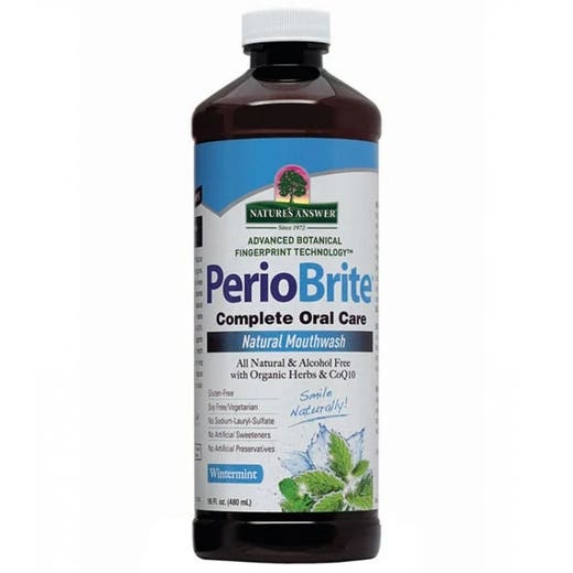 Nature's Answer Wintermint Periowash 16 Fl. Oz