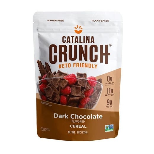 Catalina Crunch Dark Chocolate Keto Friendly Cereal - 9 Oz