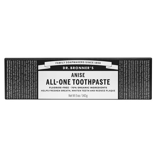 Dr. Bronner's Anise Toothpaste 5 Oz - Natural Oral Care Solution