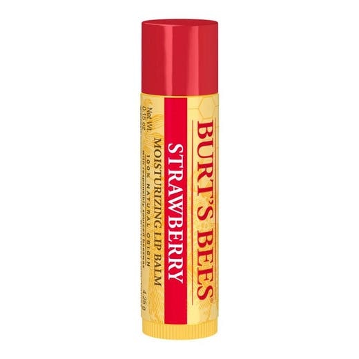 Burt's Bees Strawberry Lip Balm 0.15 Oz. Tube
