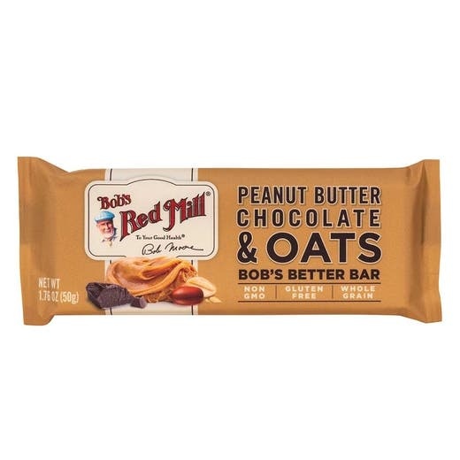 Bob's Red Mill Peanut Butter Chocolate & Oats Better Bars - 12 Count