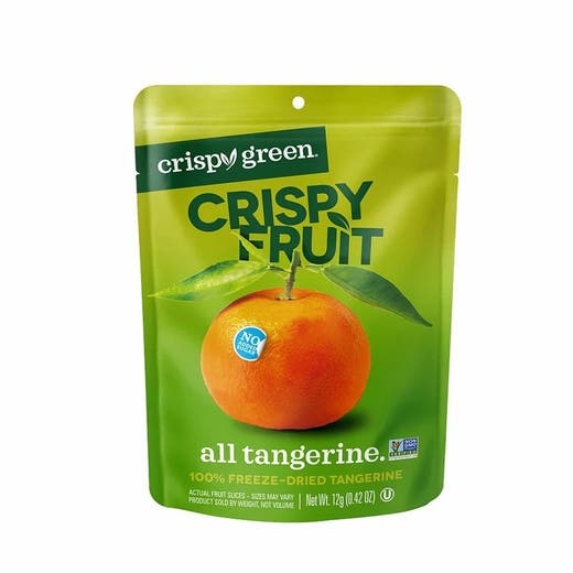Crispy Green Tangerine Freeze-Dried Fruit 0.42 Oz