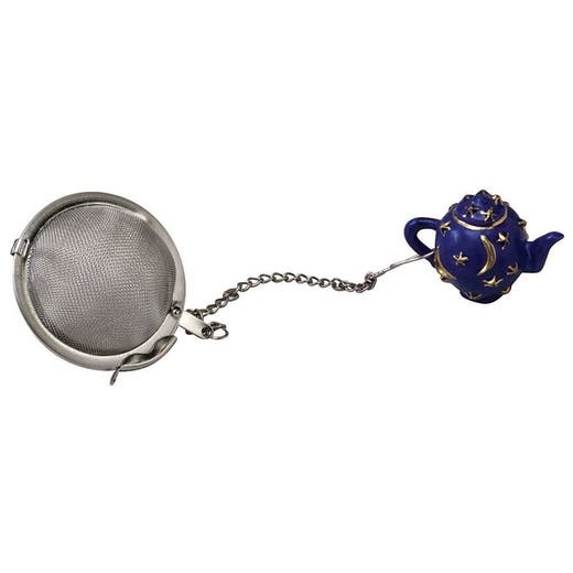 2 Stainless Steel Mesh Ball With Celestial Teapot