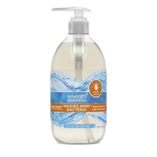 Seventh Generation Fresh Lemon & Tea Tree Purely Clean Hand Wash 12 Fl. Oz