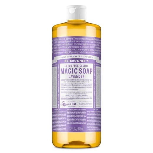 Dr. Bronner's 18-In-1 Lavender Castile Soap 32 Fl. Oz