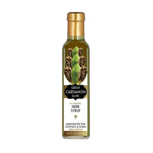 Floral Elixir Co. Green Cardamom Elixir 8.5 Fl. Oz - Natural Botanical Syrup