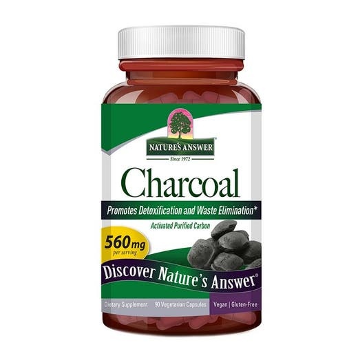 Nature's Answer Activated Charcoal 90 Vegetarian Capsules