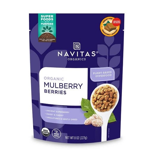 Navitas Organics Dried Mulberries 8 Oz