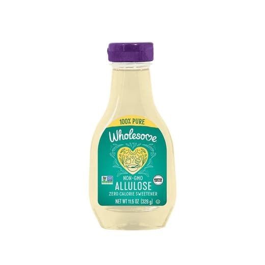 Wholesome Sweeteners Organic Allulose Syrup 11.5 Fl. Oz - The Perfect Calorie-Free Sweetener