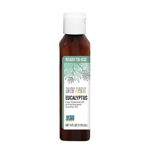 Aura Cacia Eucalyptus Ready To Use Essential Oil - 4 Fl. Oz