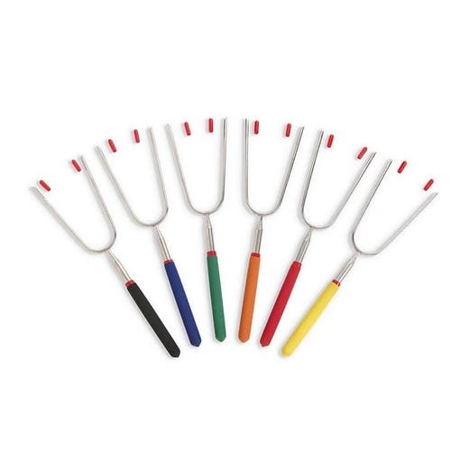 Harold Import Hic Extendable Roasting Forks Set Of 6