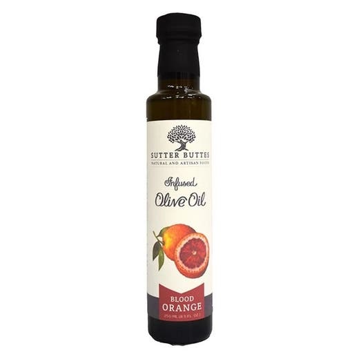 Sutter Buttes Blood Orange Infused Olive Oil 8.5 Fl. Oz - A Citrus Flavor Delight
