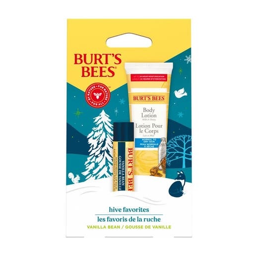 Burt's Bees Holiday Hive Favorites Vanilla Bean Holiday Gift Set
