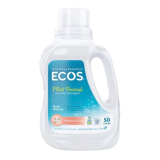Ecos Magnolia & Lily Hypoallergenic Laundry Detergent 50 Fl. Oz