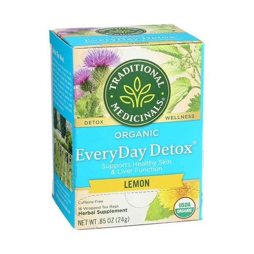 Traditional Medicinals Organic Everyday Detox Lemon Tea 16 Count