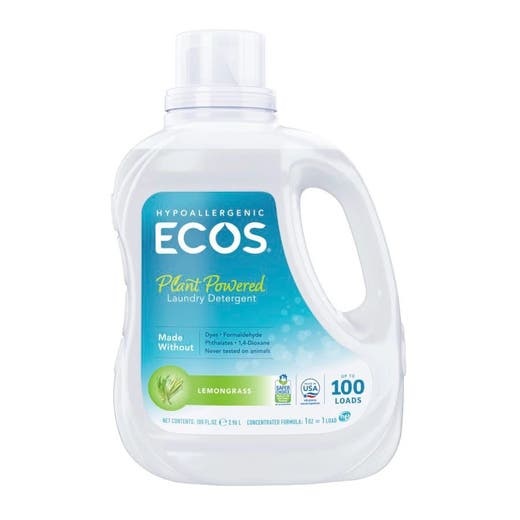 Earth Friendly Products Lemongrass Hypoallergenic Laundry Detergent 100 Fl. Oz