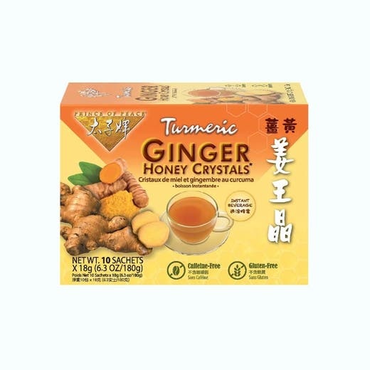 Prince Of Peace Ginger Honey Crystals With Turmeric - Instant Tea