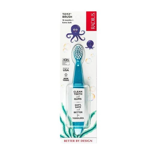 Radius Totz Toothbrush Assorted Colors 18Mo+