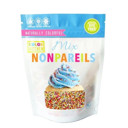 Color Kitchen Natural Nonpareil Sprinkles - 3 Oz