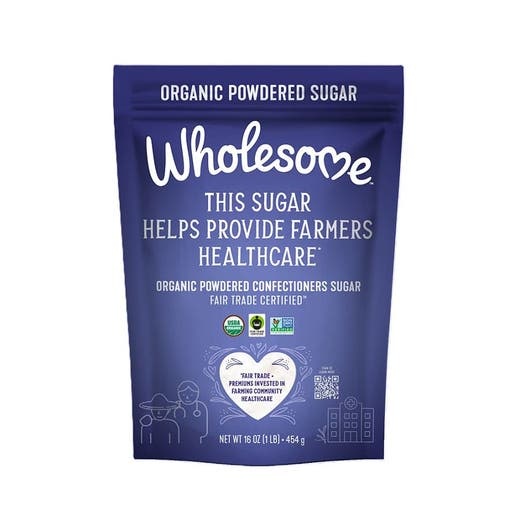 Wholesome Sweeteners Organic Powdered Sugar 16 Oz