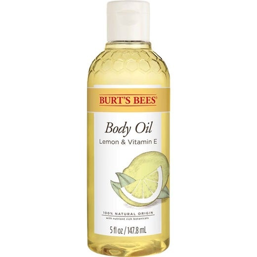 Burt's Bees Lemon & Vitamin E Body Oil 5 Fl. Oz