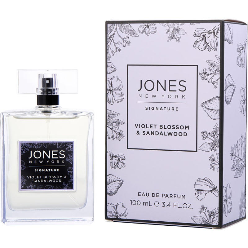 Jones Ny Violet Blossom & Sandalwood By Jones New York Eau De Parfum Spray 3.4 Oz