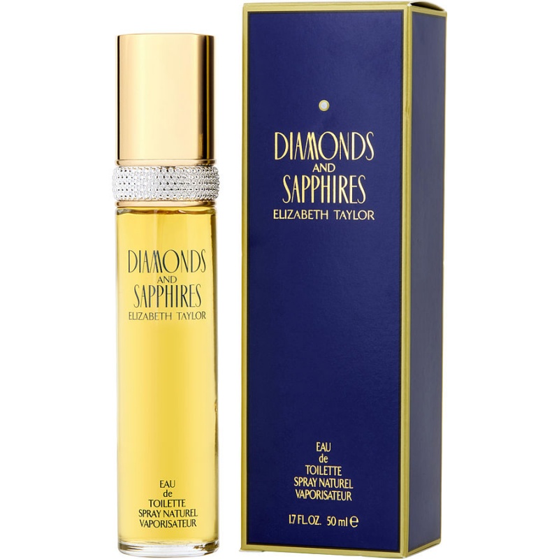 Diamonds & Sapphires By Elizabeth Taylor Edt Spray 1.7 Oz