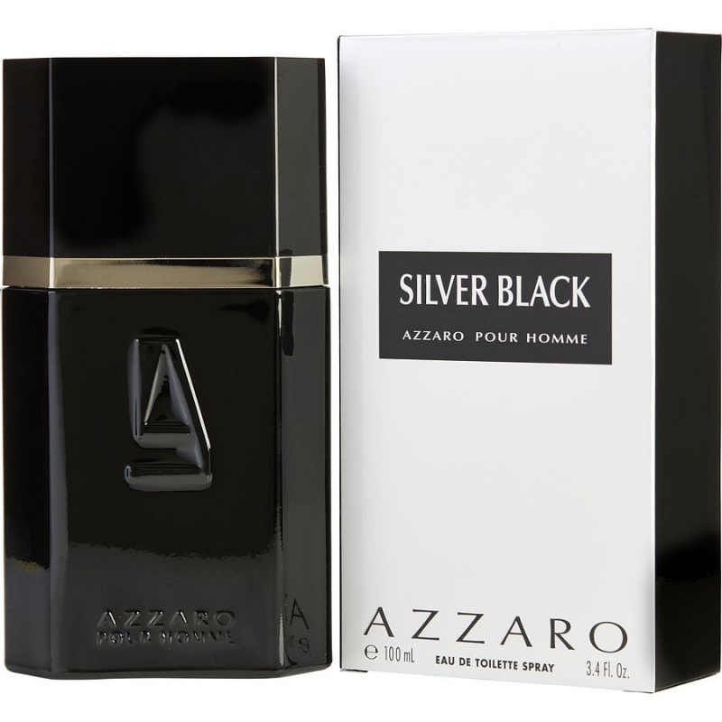 Azzaro Silver Black By Azzaro Edt Spray 3.4 Oz