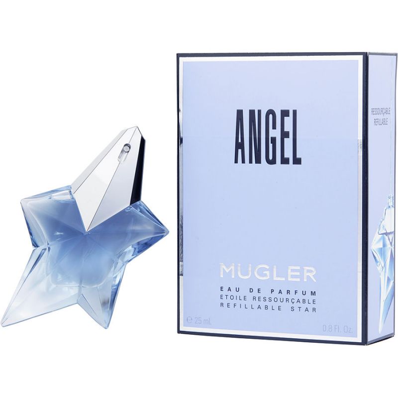 Angel By Thierry Mugler Eau De Parfum Spray Refillable 0.8 Oz