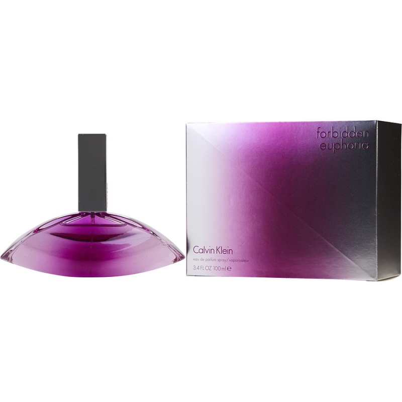 Euphoria Forbidden By Calvin Klein Eau De Parfum Spray 3.4 Oz