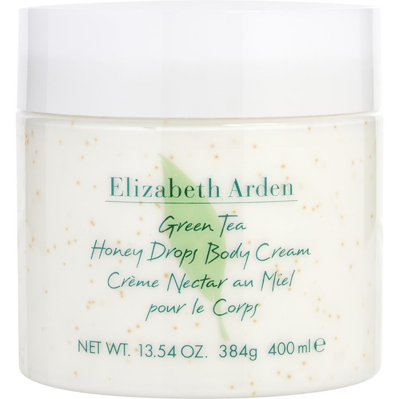 Green Tea By Elizabeth Arden Honey Drops Body Cream 13.5 Oz