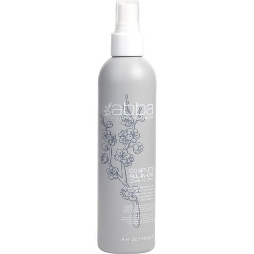 Abba Pure & Natural Hair Care Complete All-In-One Leave-In Spray 8 Oz